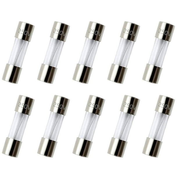 200Pcs Glass Fuse Tube Axial With Lead Wire Fast Blows Fuse 3x10mm 250V/2A